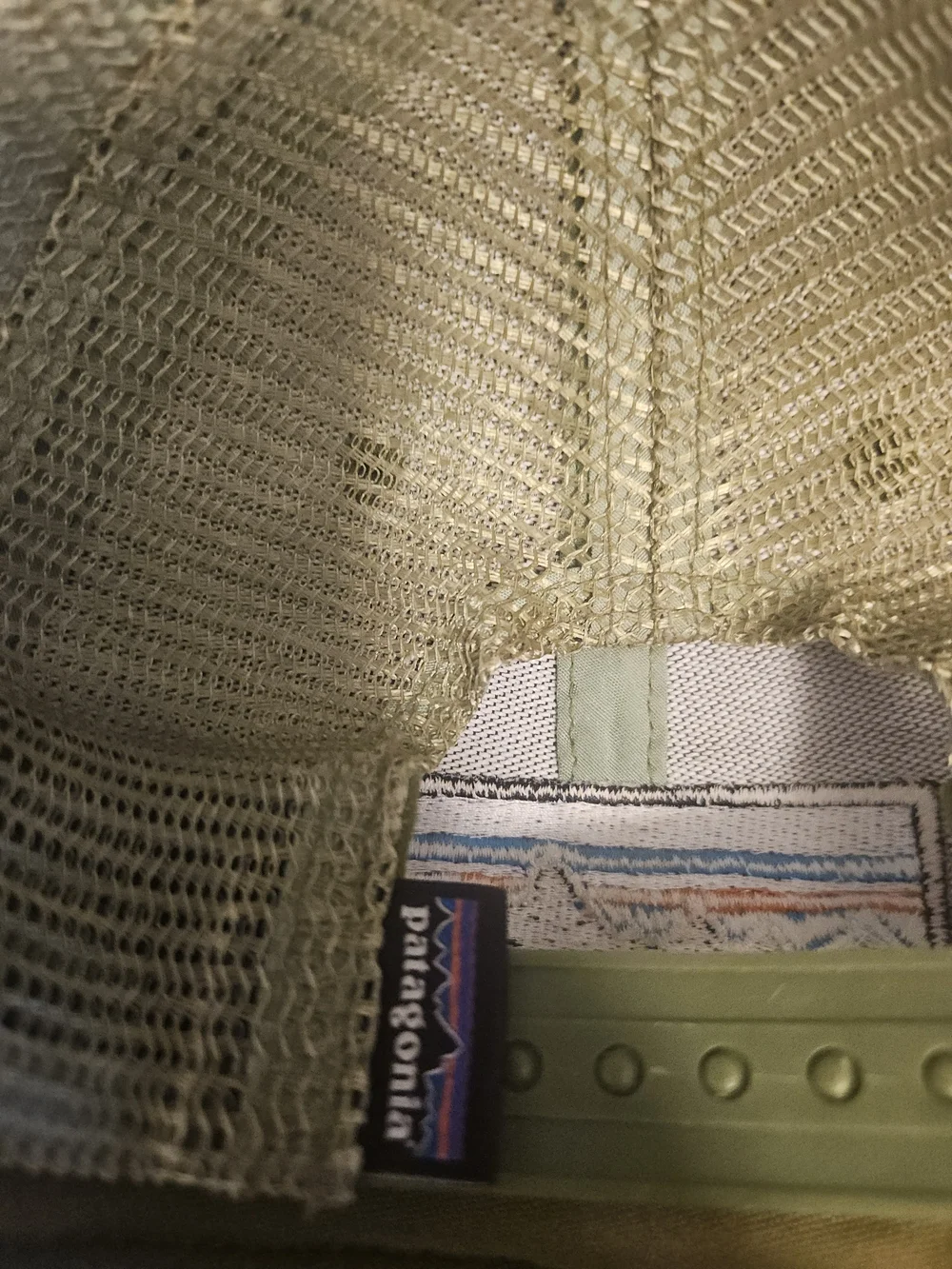 Patagonia Olive Green Trucker Hat